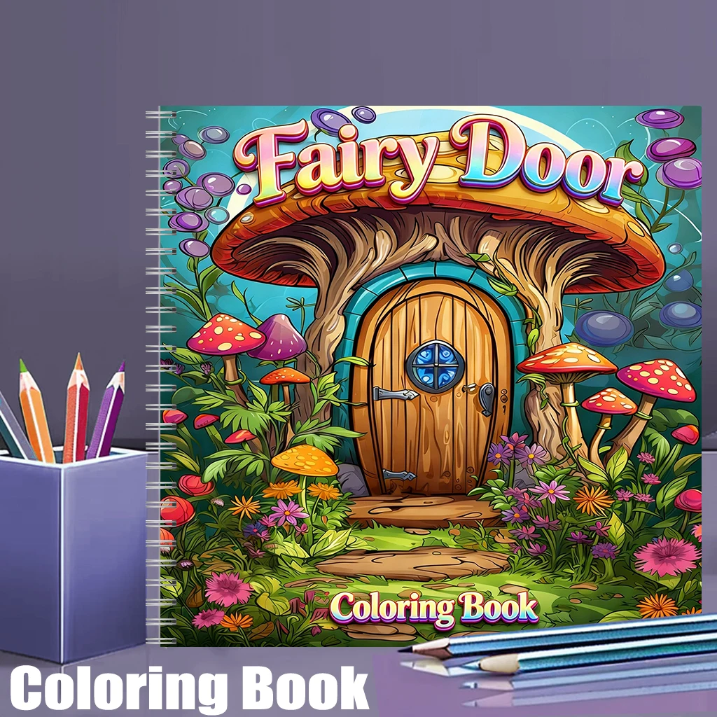 Coloring Book Fairy Door for A – Supply Event Bewertung und Preis
