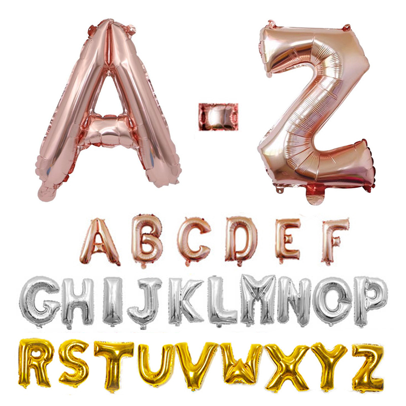 16 32 40 Inch Foil Letter Ball – Event Z Bewertung und Preis