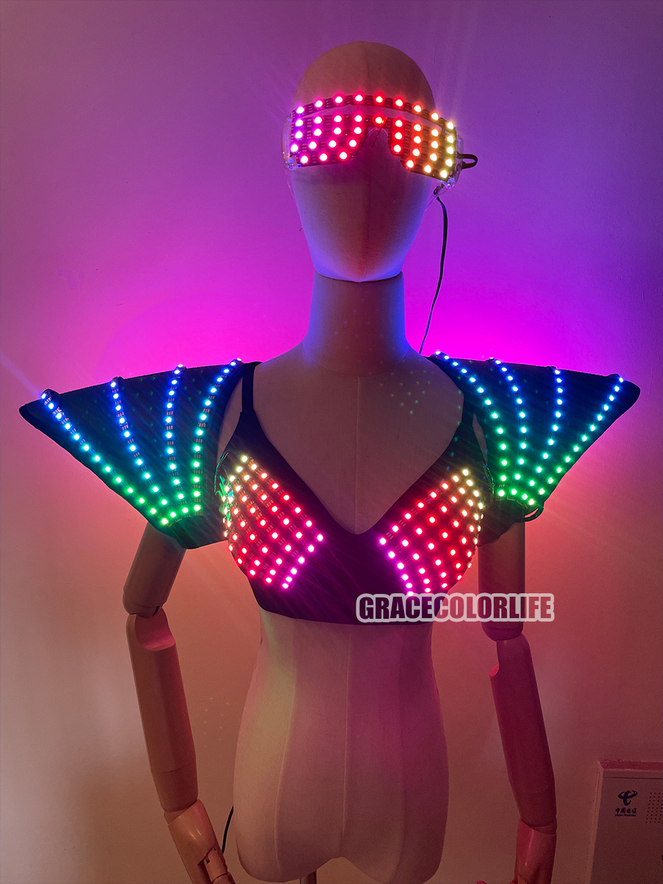 Cyberpunk Full-Color Laser LED – Event Party Dj Bewertung und Preis
