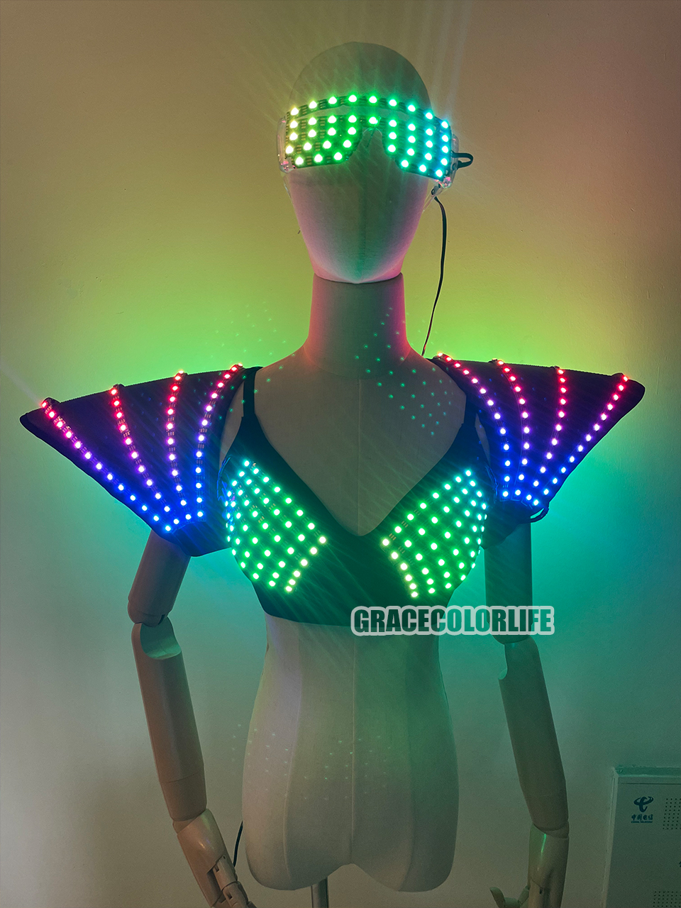 Cyberpunk Full-Color Laser LED – Event Party Dj Bewertung und Preis