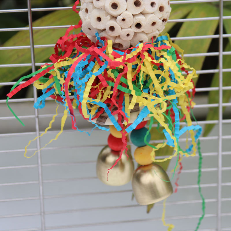 Bird toys, straw hats, colored – Paper Straw Color Bewertung und Preis