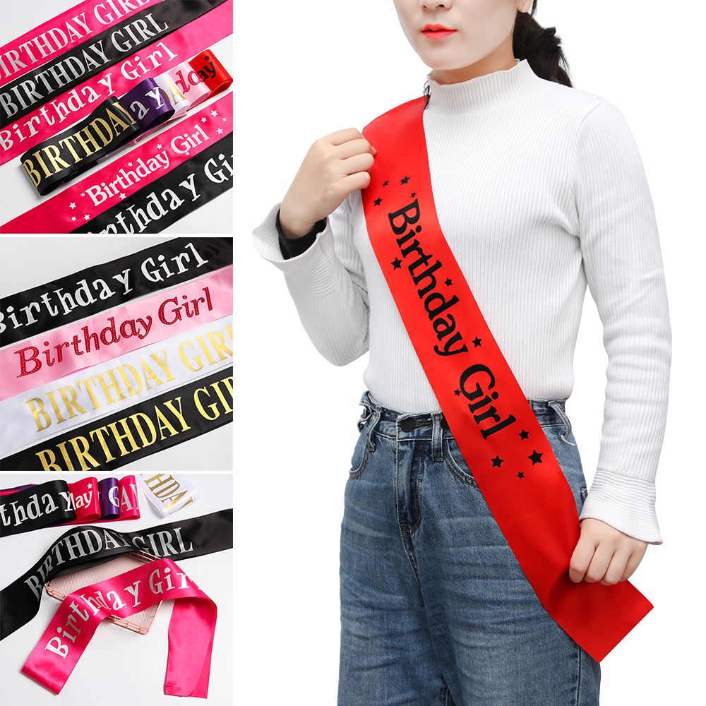Birthday Girl Glitter Satin Sa – Birthday Sash Glitter Bewertung und Preis