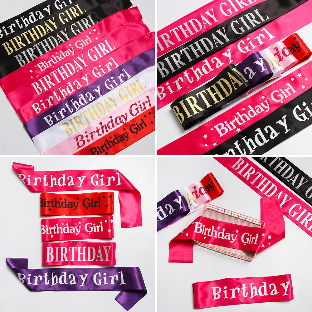 Birthday Girl Glitter Satin Sa – Birthday Sash Glitter Bewertung und Preis