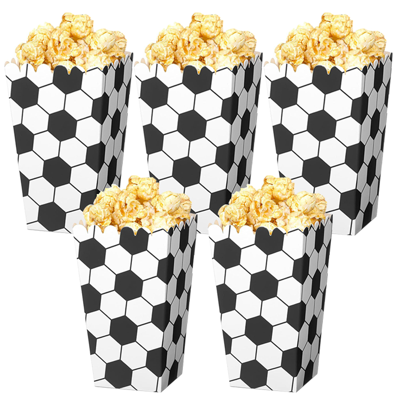 6/18Pcs  Football Popcorn Boxe – Event Party Box Bewertung und Preis