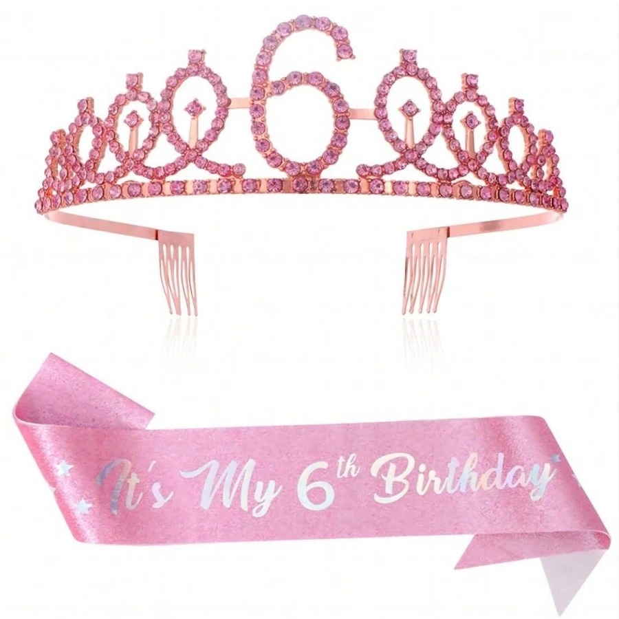 Glitter Birthday Crown Sash Wo – Birthday Sash Glitter Bewertung und Preis