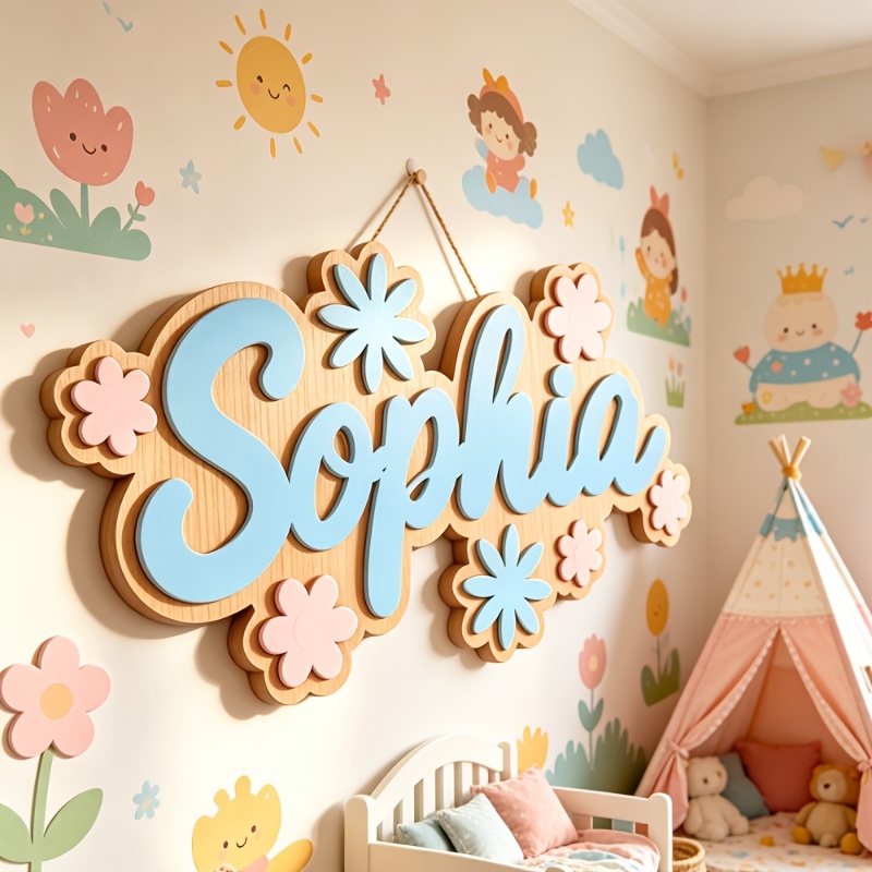 Personalized Floral Themed Nam – Event Supplies Bewertung und Preis