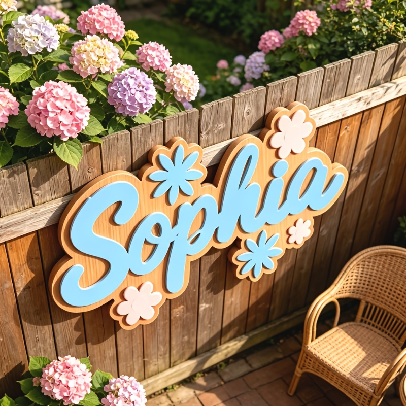 Personalized Floral Themed Nam – Event Supplies Bewertung und Preis
