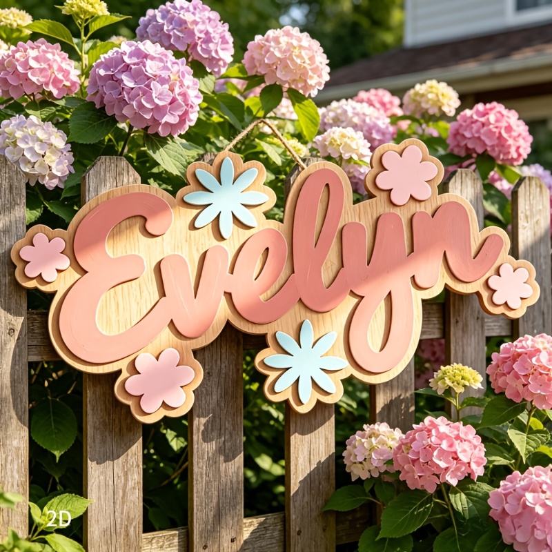 Personalized Floral Themed Nam – Event Supplies Bewertung und Preis