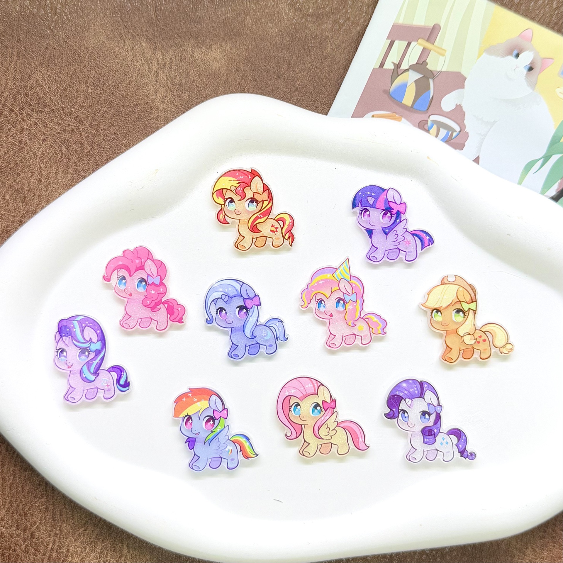 10pcs Cartoon Cute Super Q Pon – Event Party Bewertung und Preis