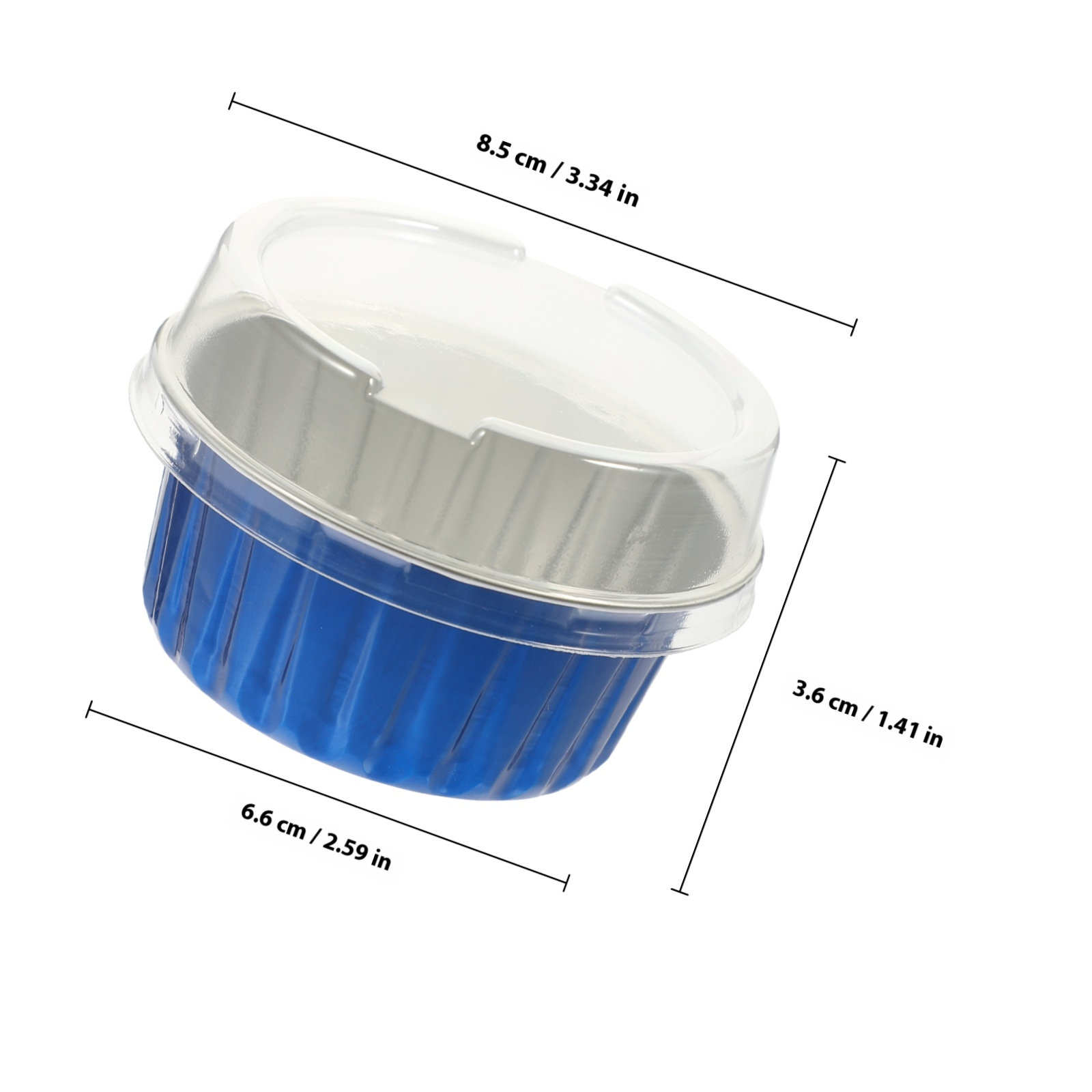 50Pcs Disposable Cupcake Cups  – Plastic Cup 50Pcs Bewertung und Preis