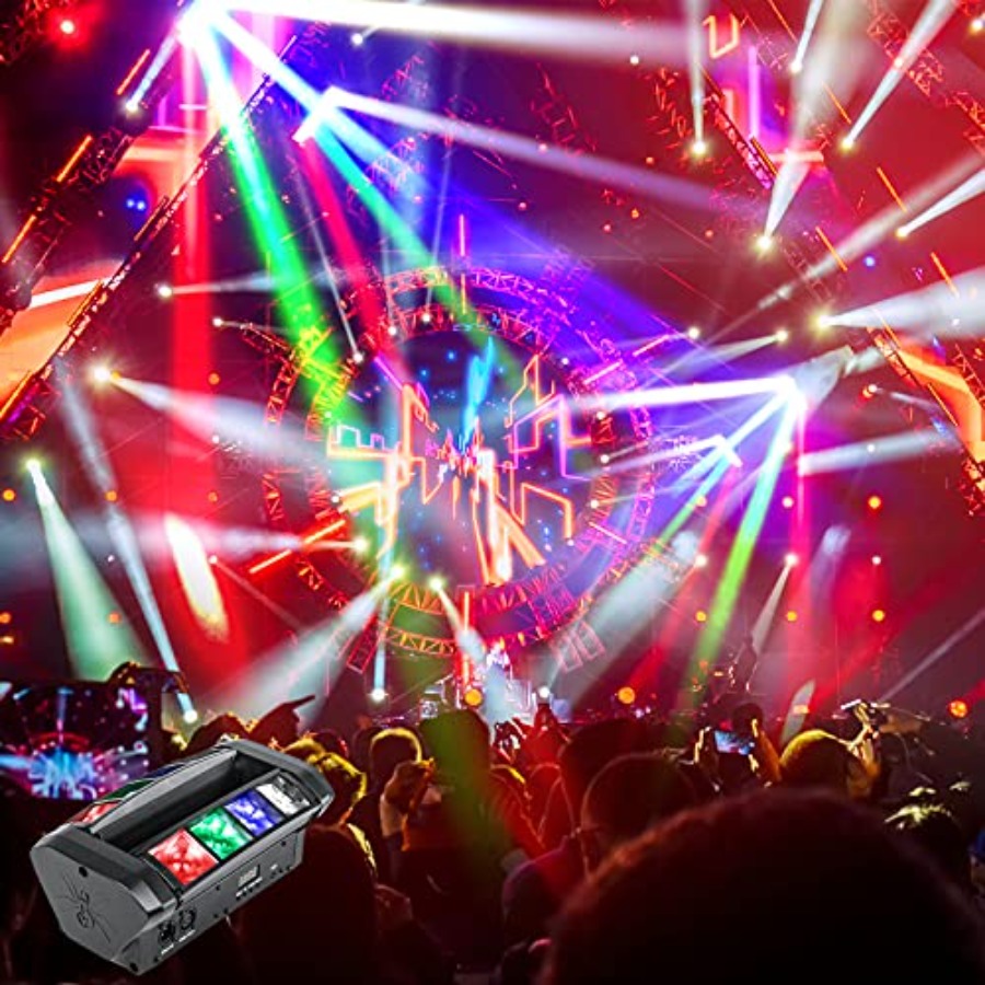 RGBW Moving Head DJ Light LED  – Event Party Dj Bewertung und Preis