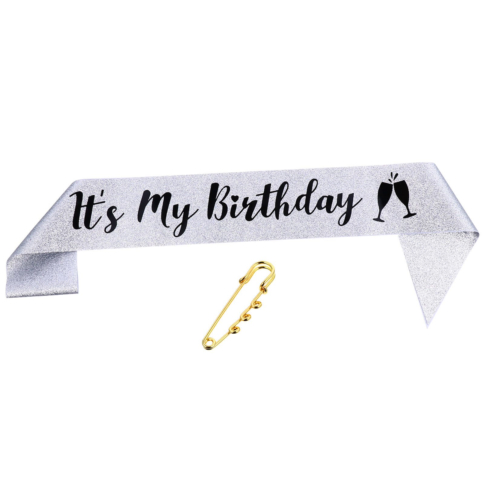 1Pcs Birthday Party Sash Glitt – Birthday Sash Glitter Bewertung und Preis