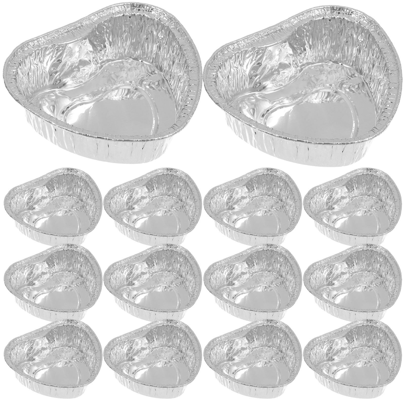 50Pcs Heart Shaped Aluminum Fo – Plastic Cup 50Pcs Bewertung und Preis