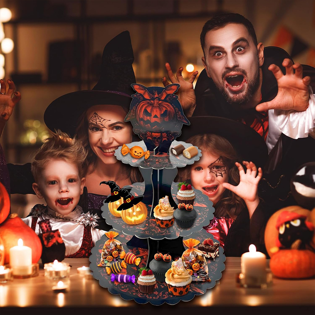 Halloween Cake Stand Pumpkin B – Cupcake Stand Tier Bewertung und Preis