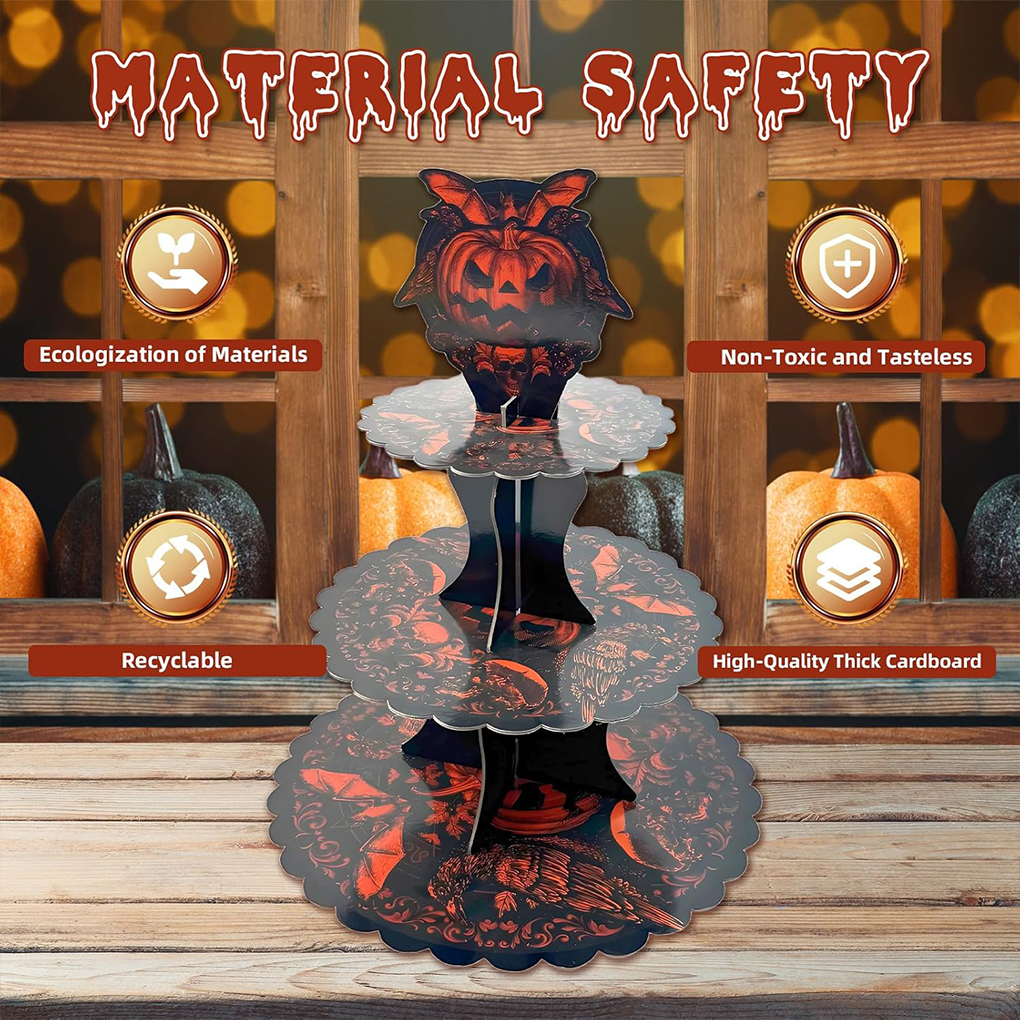 Halloween Cake Stand Pumpkin B – Cupcake Stand Tier Bewertung und Preis