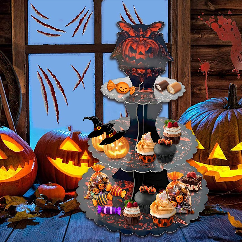 Halloween Cake Stand Pumpkin B – Cupcake Stand Tier Bewertung und Preis