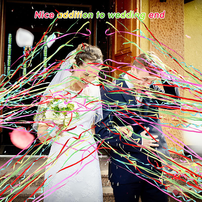 5-20pc Colorful Hand Throw Str – Confetti Cannon Tube Bewertung und Preis