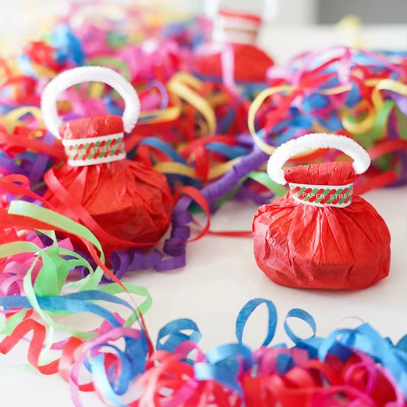 5-20pc Colorful Hand Throw Str – Confetti Cannon Tube Bewertung und Preis