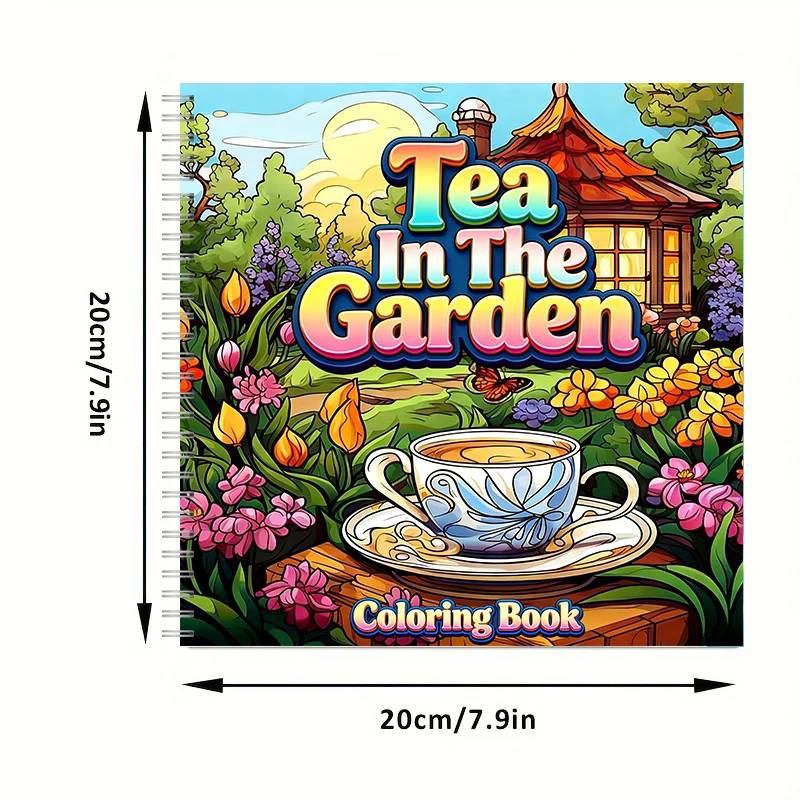 Tea In The Gardens Coloring Bo – Supply Event Bewertung und Preis