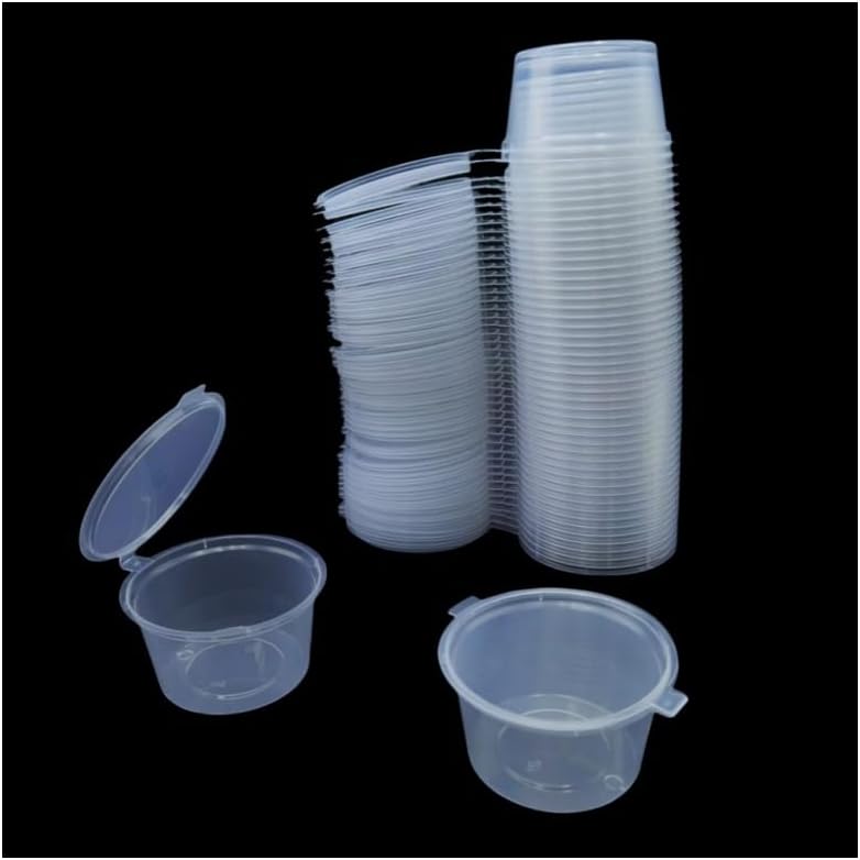 Disposable Clear Plastic Sauce – Plastic Cup 50Pcs Bewertung und Preis