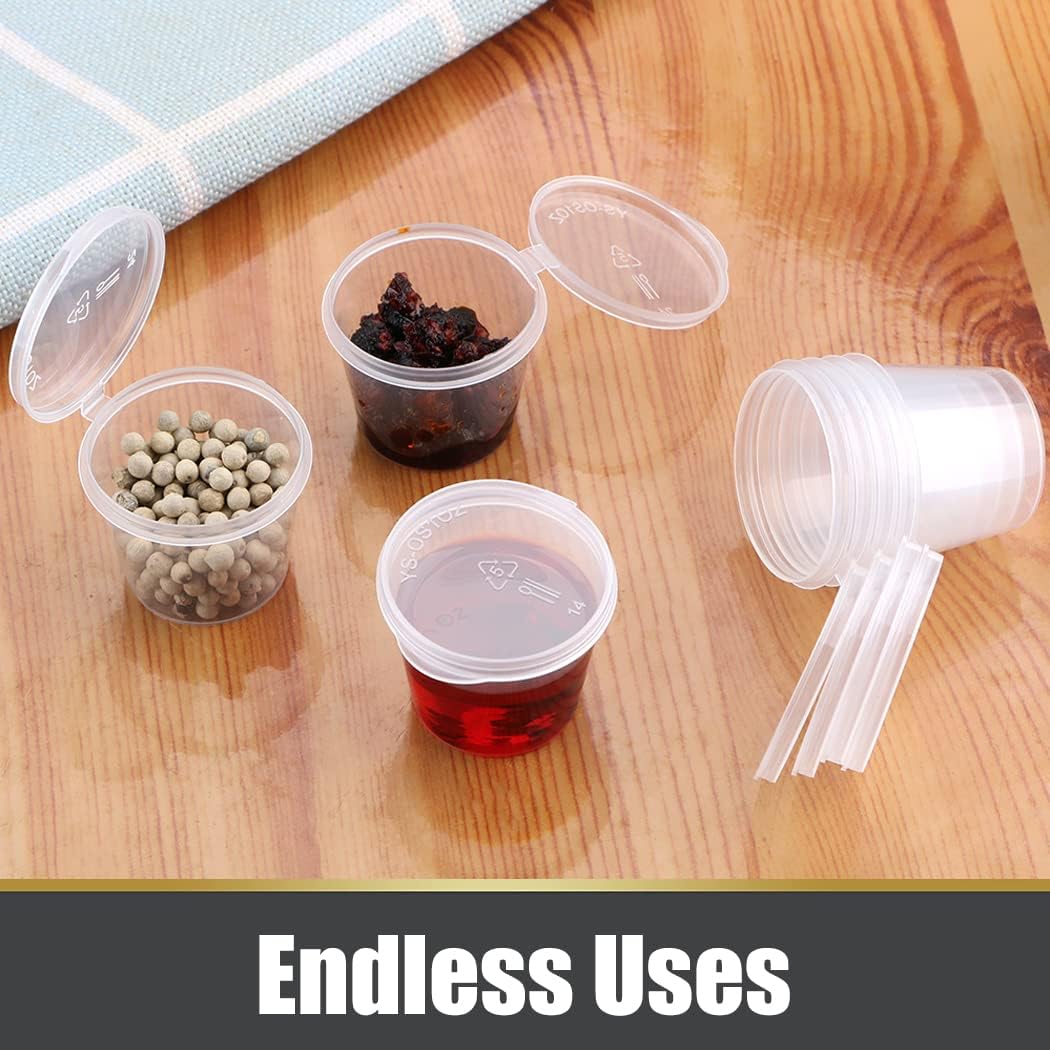 Disposable Clear Plastic Sauce – Plastic Cup 50Pcs Bewertung und Preis