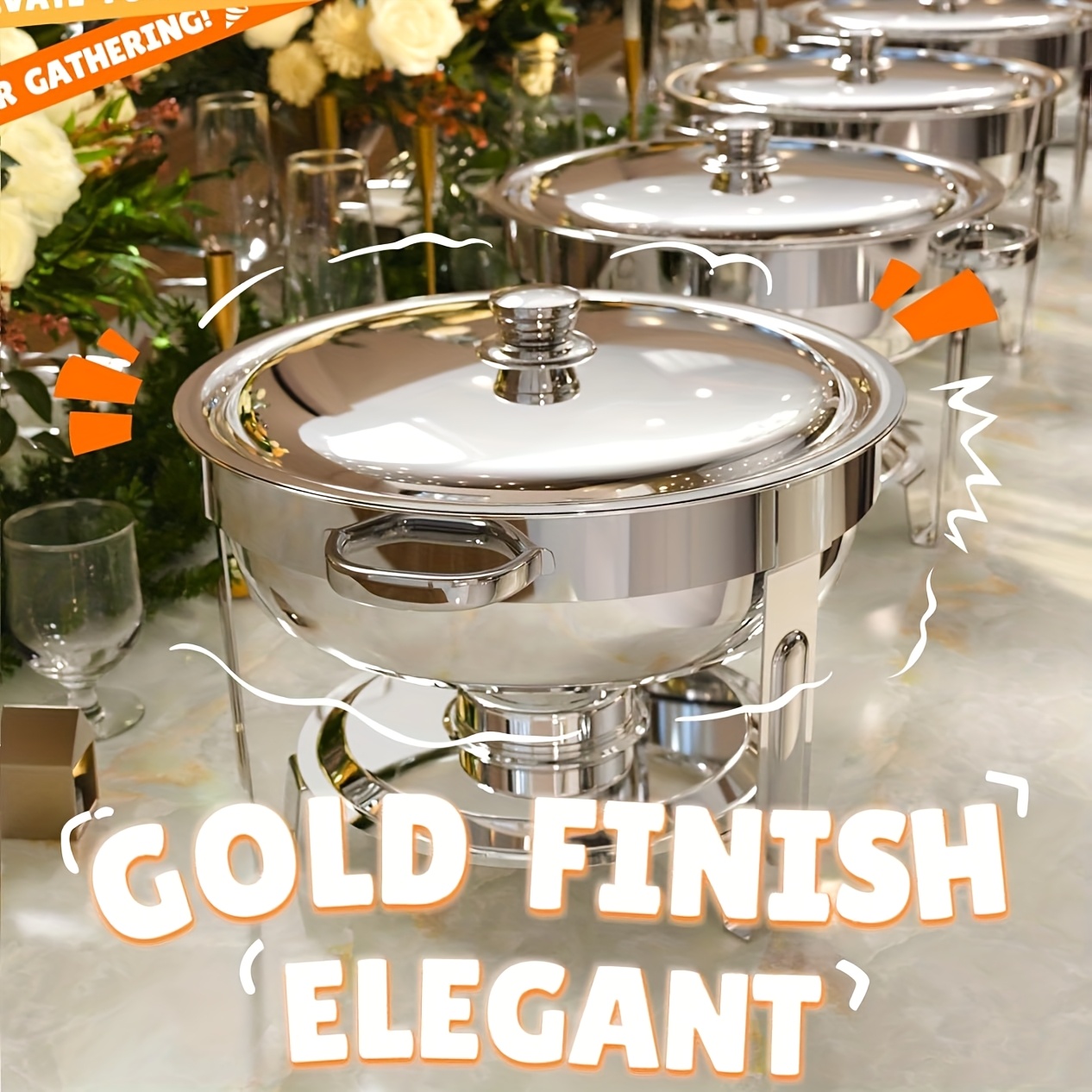 6/9QT Chafing Dishes For Buffe – Event & Party Supply Bewertung und Preis