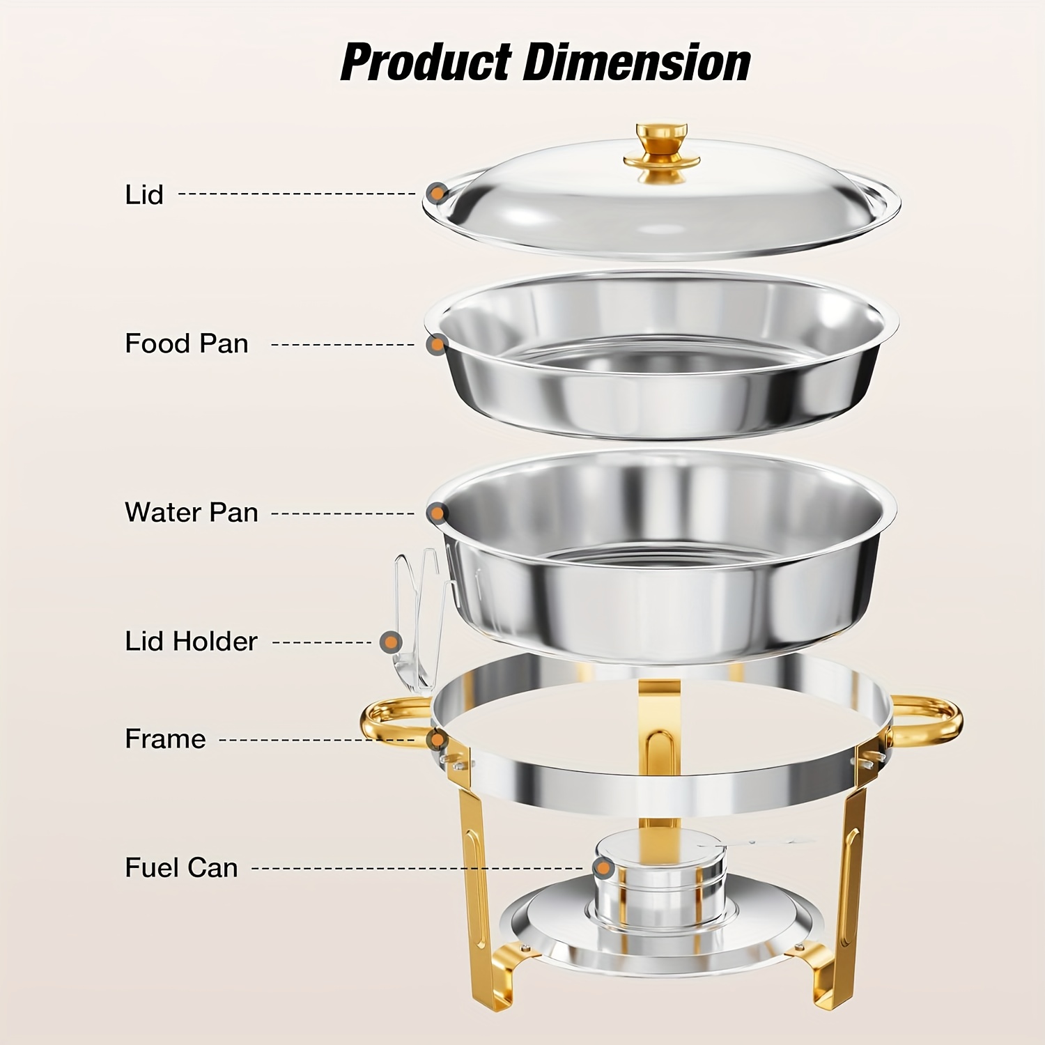 6/9QT Chafing Dishes For Buffe – Event & Party Supply Bewertung und Preis