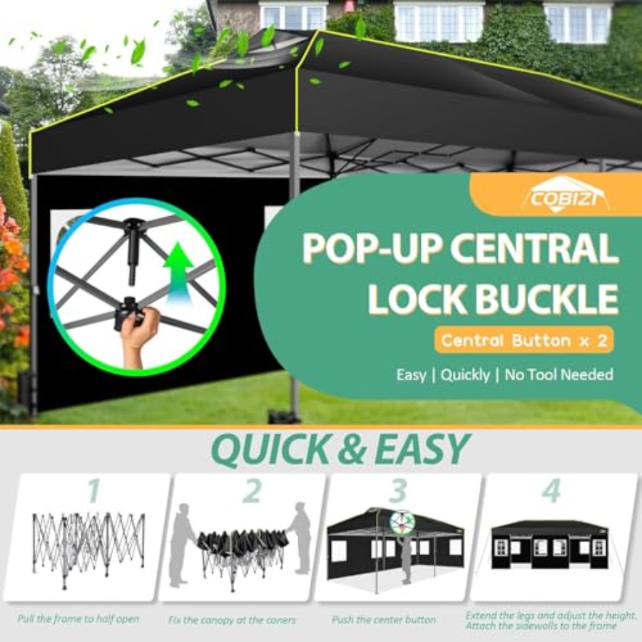 Outdoor event shelter with wat – Event & Party Supply Bewertung und Preis
