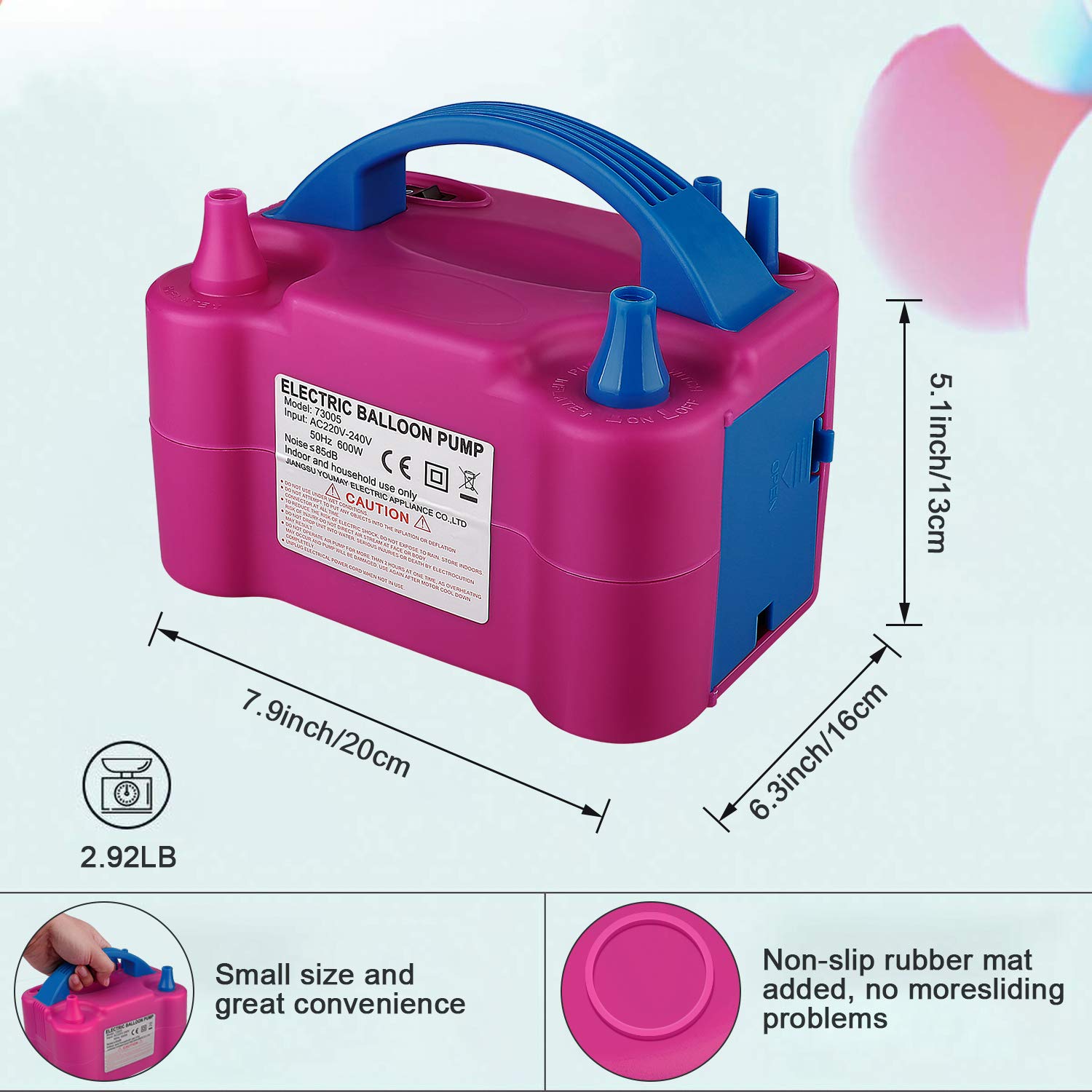 Portable Electric Balloon Blow – Balloon Pump Hand Bewertung und Preis
