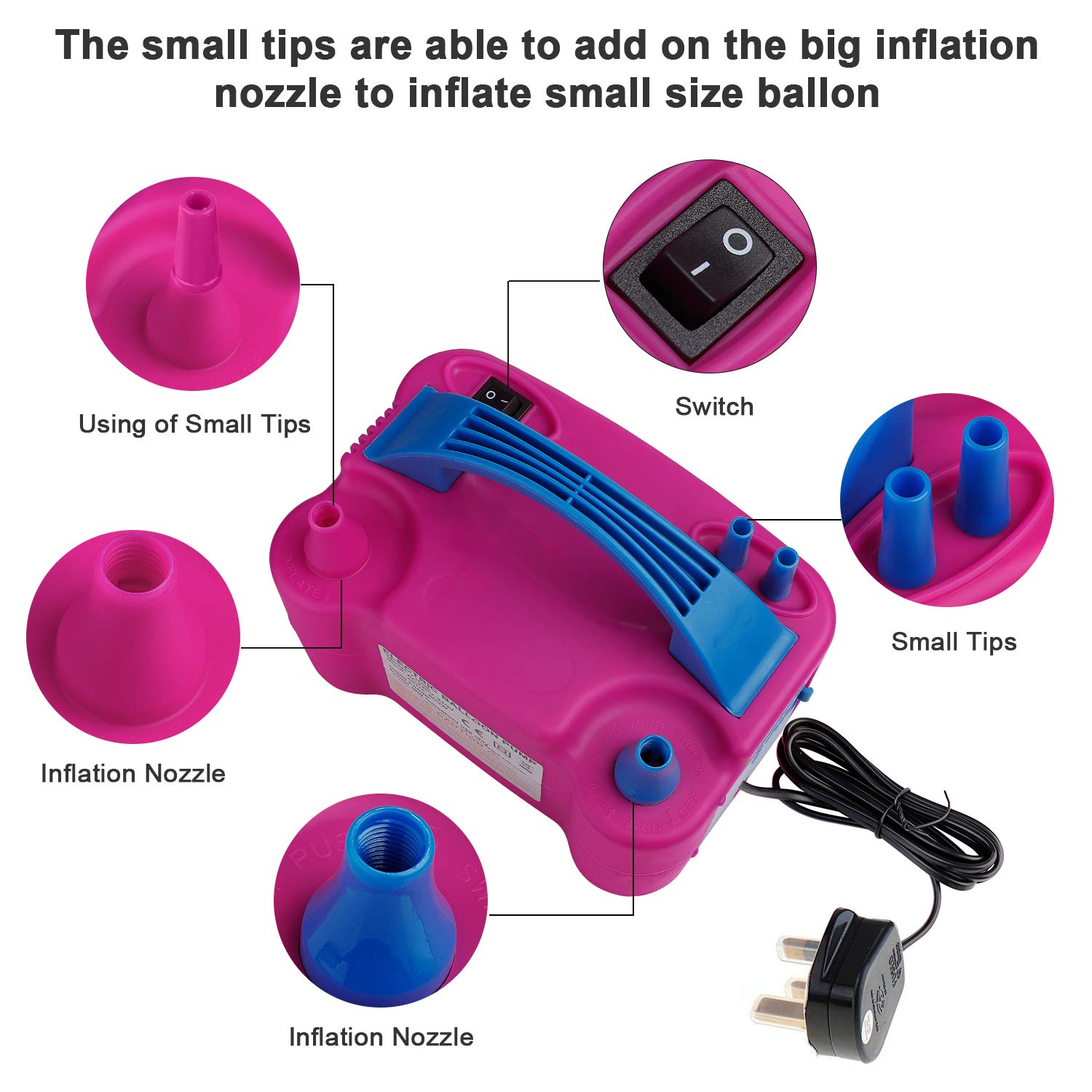 Portable Electric Balloon Blow – Balloon Pump Hand Bewertung und Preis